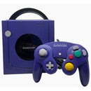 Videogame GameCube Índigo Roxo Seminovo + Controle + 2 Jogos
