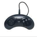 Videogame Mega Drive 2 Seminovo  + 2 Controles + Jogo